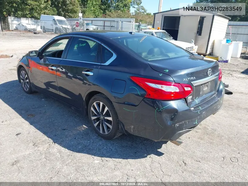 2017 NISSAN ALTIMA VIN 1N4AL3AP3HC283549 — фото 3