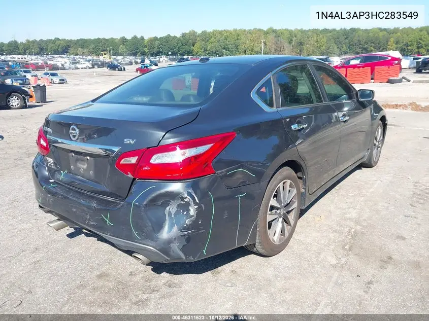 2017 NISSAN ALTIMA VIN 1N4AL3AP3HC283549 — фото 4