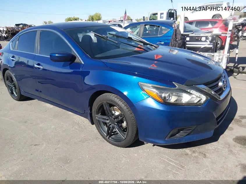 NISSAN ALTIMA 2017, VIN 1N4AL3AP9HC147460
