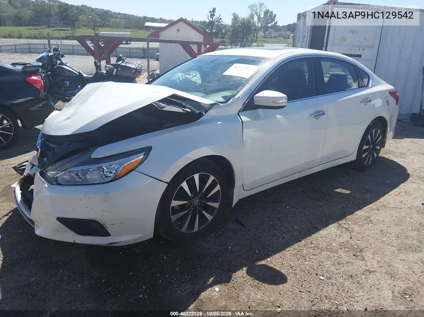 2017 NISSAN ALTIMA VIN 1N4AL3AP9HC129542 — фото 2