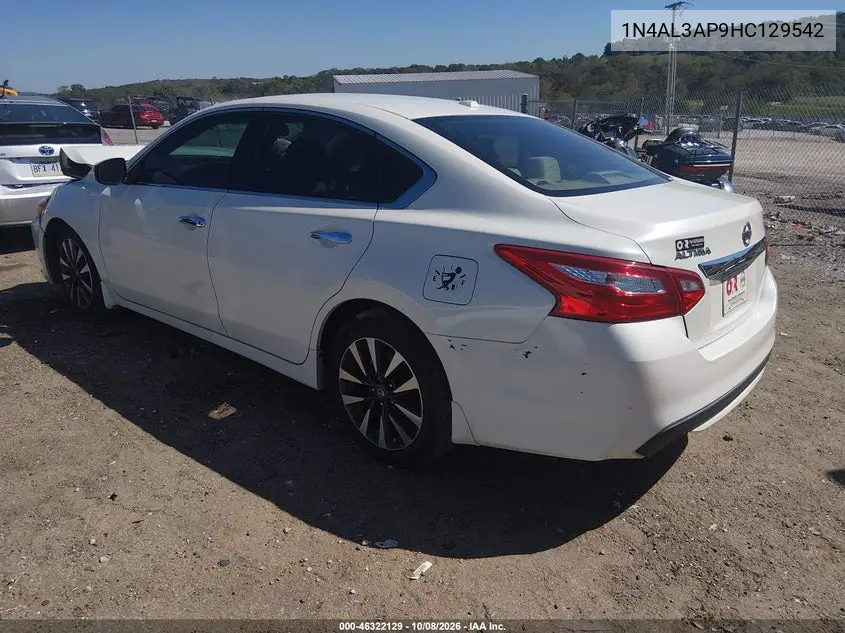 2017 NISSAN ALTIMA VIN 1N4AL3AP9HC129542 — фото 3