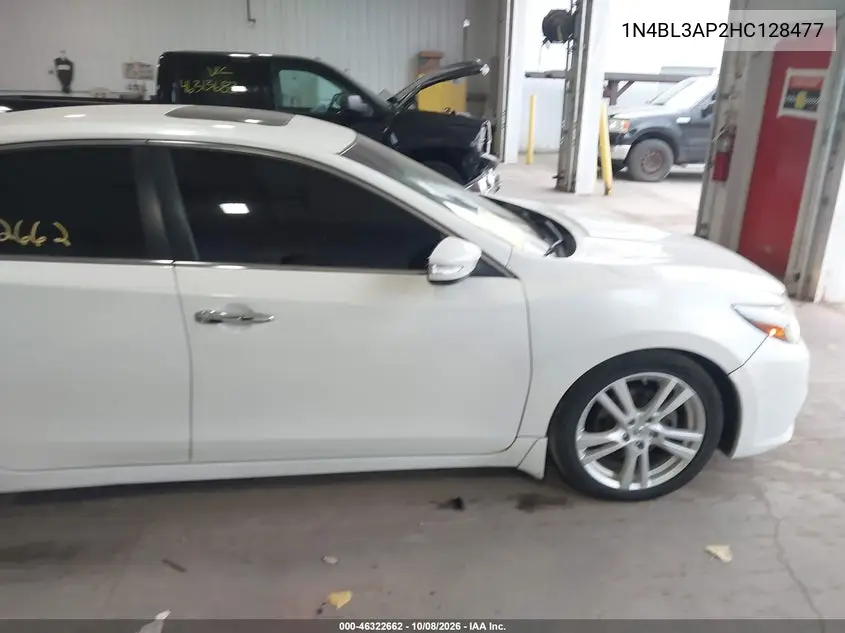 2017 NISSAN ALTIMA VIN 1N4BL3AP2HC128477 — фото 13
