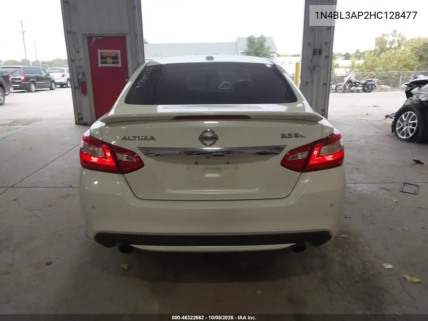2017 NISSAN ALTIMA VIN 1N4BL3AP2HC128477 — фото 16