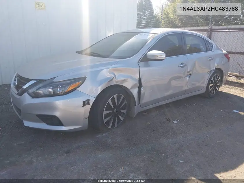 2017 NISSAN ALTIMA VIN 1N4AL3AP2HC483788 — фото 2