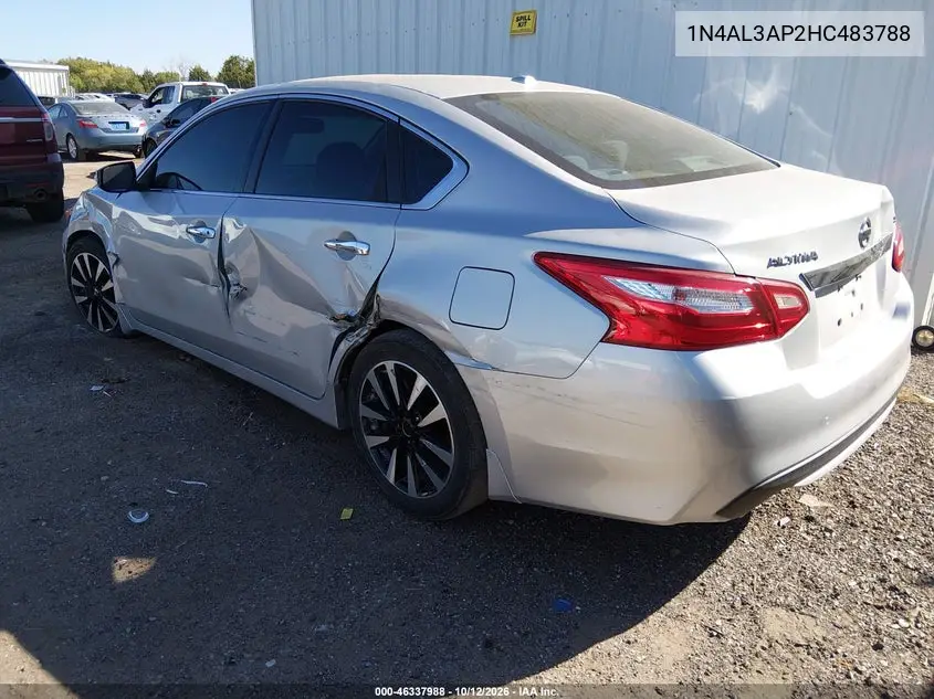 2017 NISSAN ALTIMA VIN 1N4AL3AP2HC483788 — фото 3