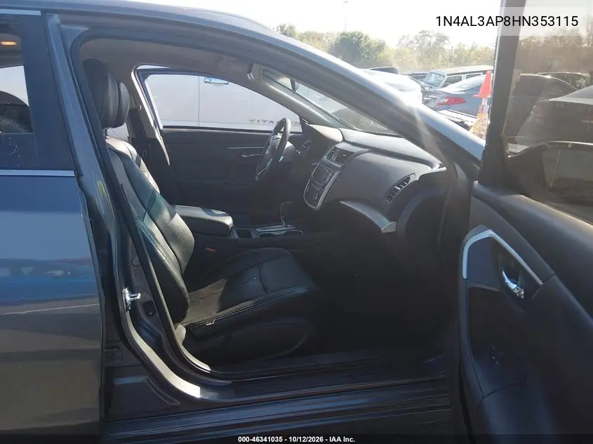 2017 NISSAN ALTIMA VIN 1N4AL3AP8HN353115 — фото 5