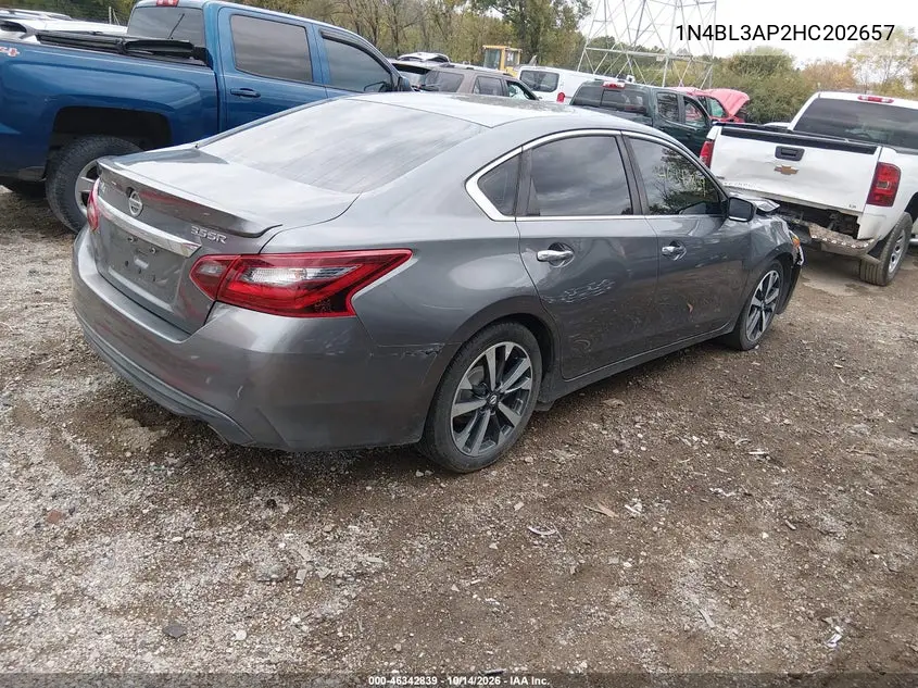 2017 NISSAN ALTIMA VIN 1N4BL3AP2HC202657 — фото 4