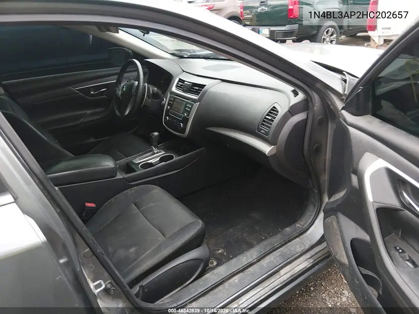 2017 NISSAN ALTIMA VIN 1N4BL3AP2HC202657 — фото 5
