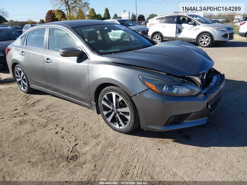NISSAN ALTIMA 2017, VIN 1N4AL3AP0HC164289