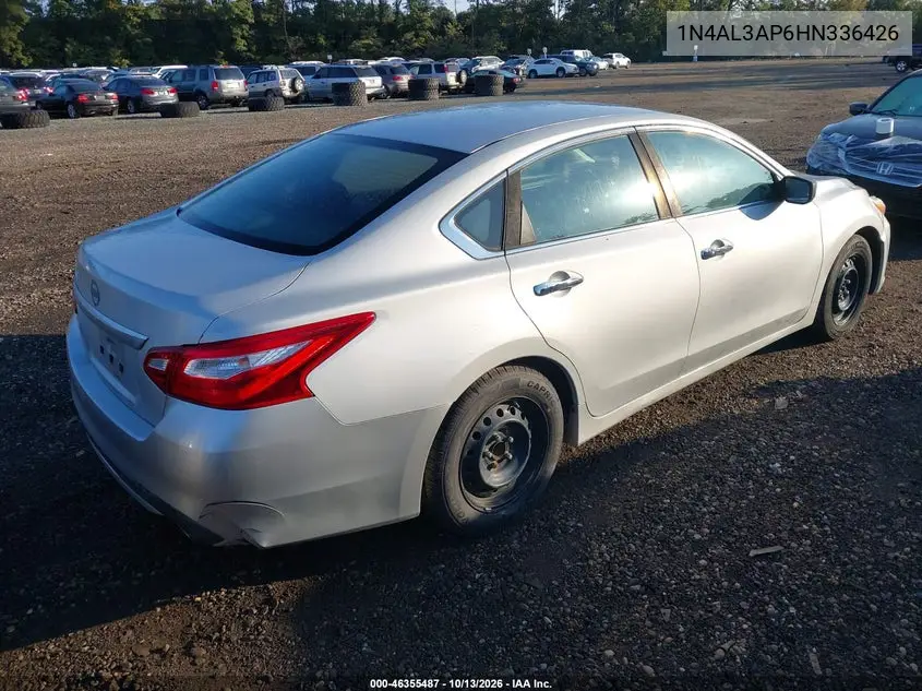 2017 NISSAN ALTIMA VIN 1N4AL3AP6HN336426 — фото 4