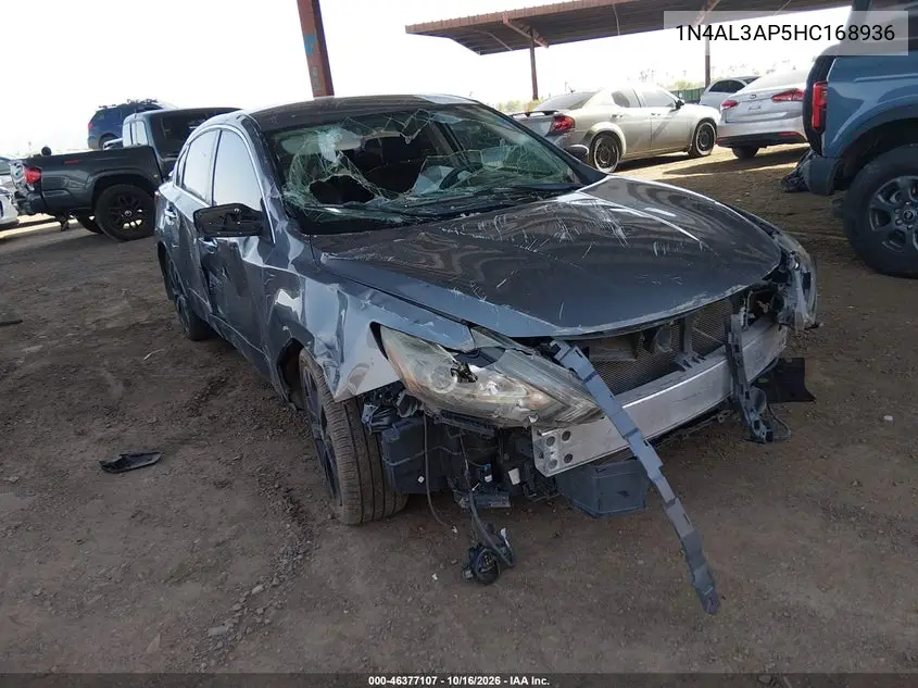 NISSAN ALTIMA 2017, VIN 1N4AL3AP5HC168936