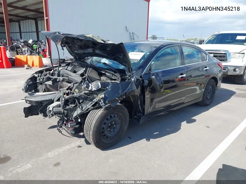 2017 NISSAN ALTIMA VIN 1N4AL3AP0HN345218 — фото 2