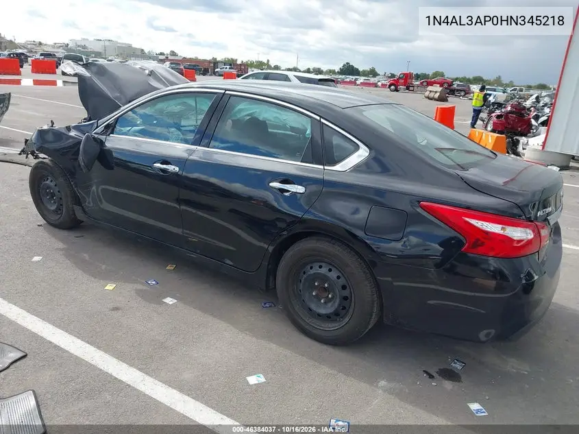 2017 NISSAN ALTIMA VIN 1N4AL3AP0HN345218 — фото 3