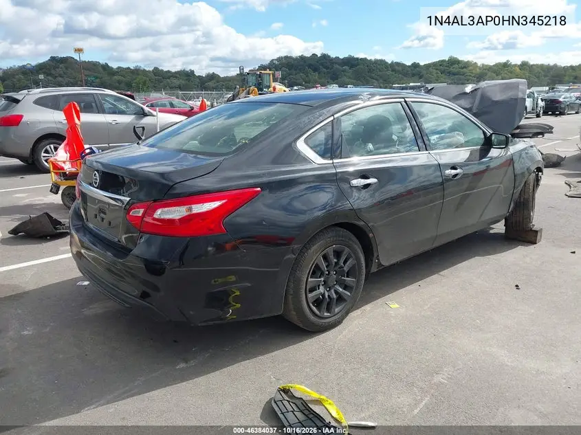 2017 NISSAN ALTIMA VIN 1N4AL3AP0HN345218 — фото 4