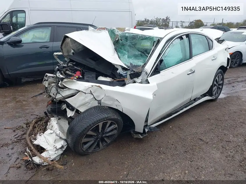 2017 NISSAN ALTIMA VIN 1N4AL3AP5HC149335 — фото 2