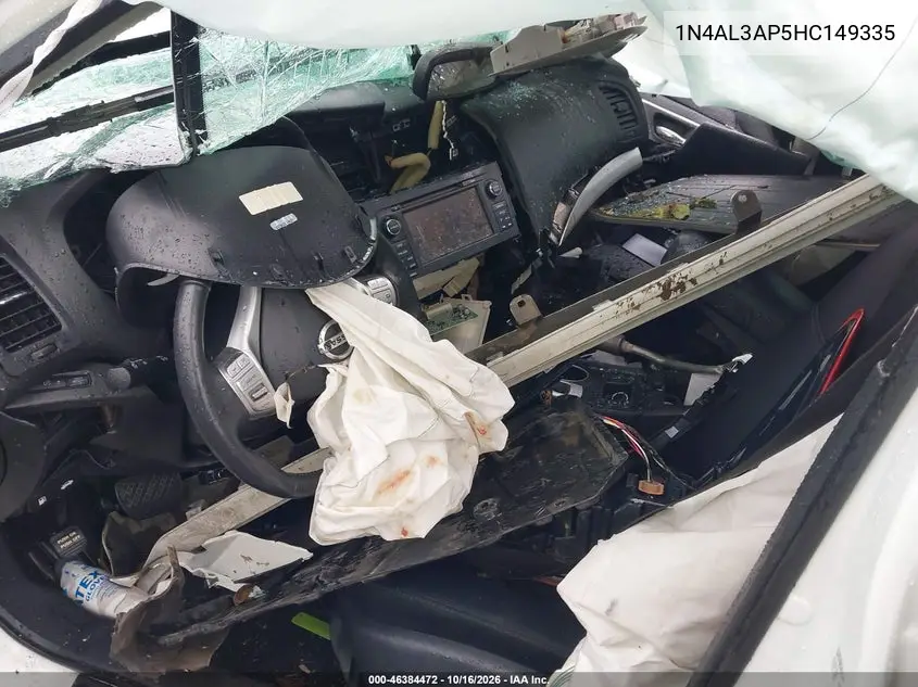 2017 NISSAN ALTIMA VIN 1N4AL3AP5HC149335 — фото 5