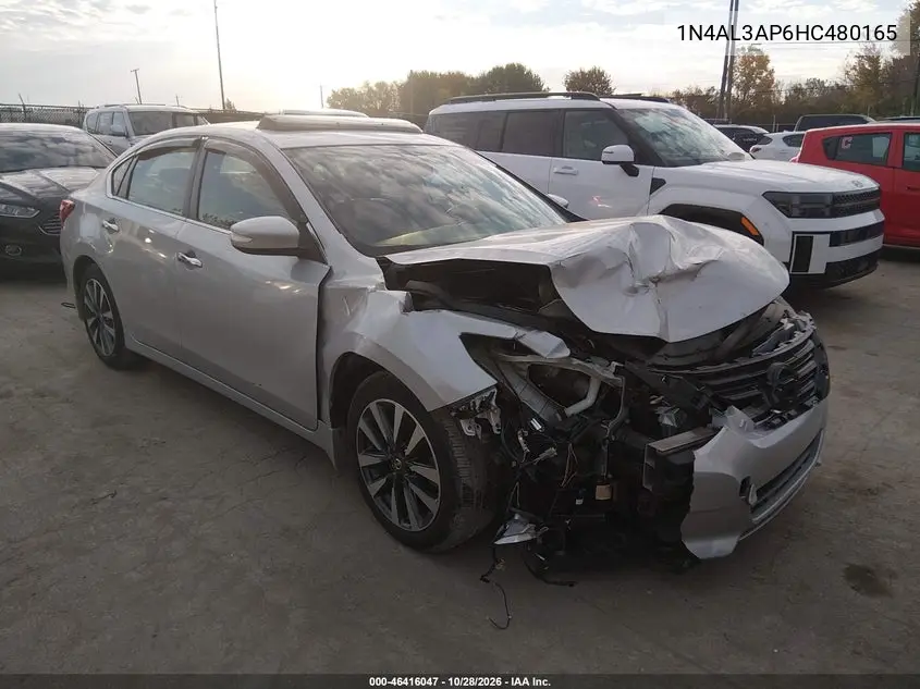 NISSAN ALTIMA 2017, VIN 1N4AL3AP6HC480165