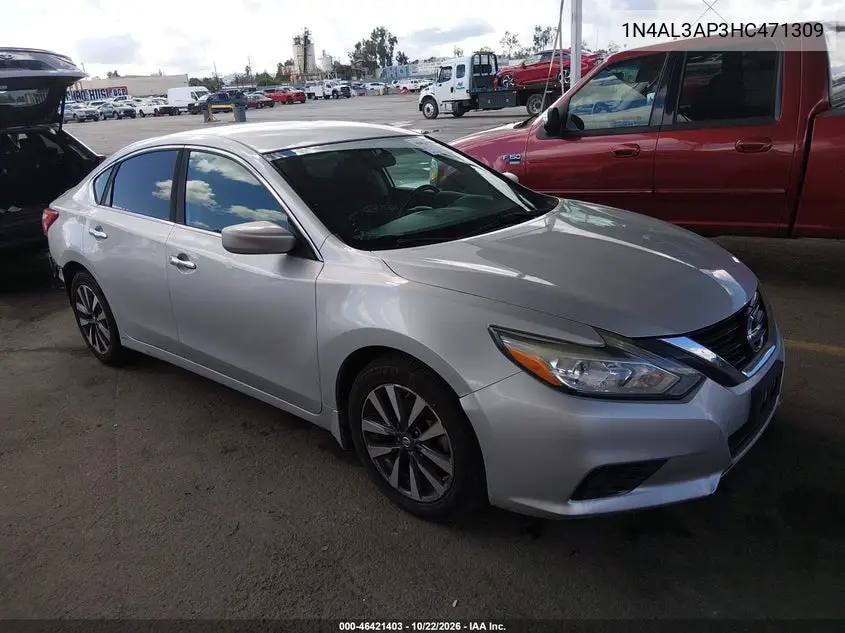 NISSAN ALTIMA 2017, VIN 1N4AL3AP3HC471309
