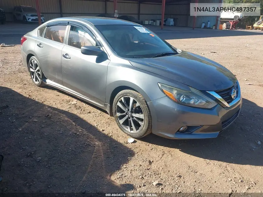 NISSAN ALTIMA 2017, VIN 1N4AL3AP6HC487357