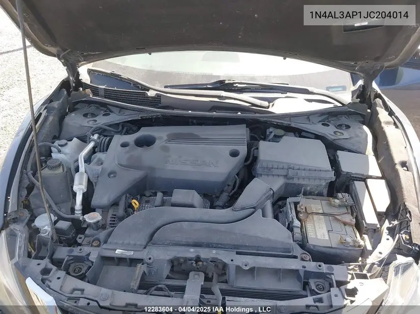 2018 NISSAN ALTIMA VIN 1N4AL3AP1JC204014 — фото 10