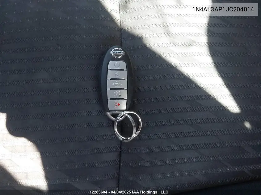 2018 NISSAN ALTIMA VIN 1N4AL3AP1JC204014 — фото 11