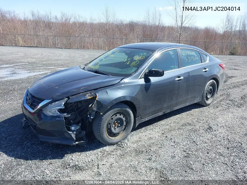 2018 NISSAN ALTIMA VIN 1N4AL3AP1JC204014 — фото 2
