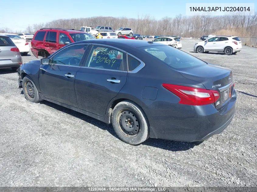 2018 NISSAN ALTIMA VIN 1N4AL3AP1JC204014 — фото 3
