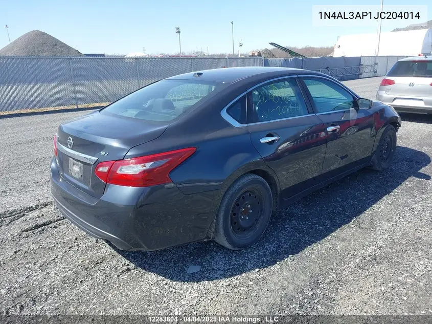 2018 NISSAN ALTIMA VIN 1N4AL3AP1JC204014 — фото 4