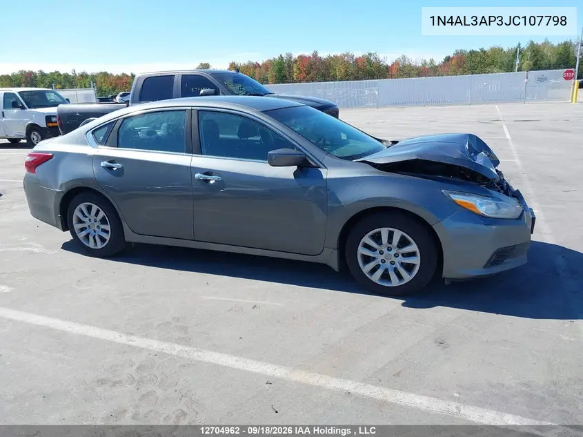 2018 NISSAN ALTIMA VIN 1N4AL3AP3JC107798 — фото 13