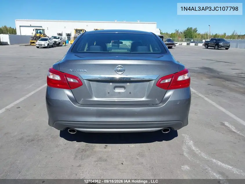 2018 NISSAN ALTIMA VIN 1N4AL3AP3JC107798 — фото 16