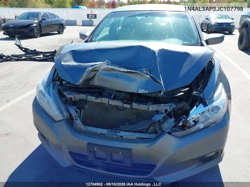 2018 NISSAN ALTIMA VIN 1N4AL3AP3JC107798 — фото 6