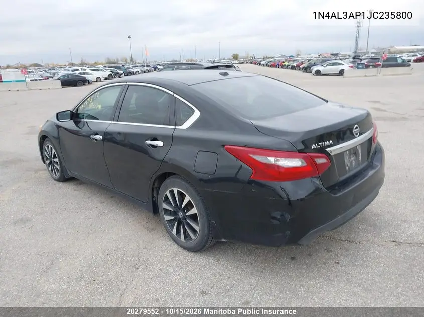 2018 NISSAN ALTIMA VIN 1N4AL3AP1JC235800 — фото 3