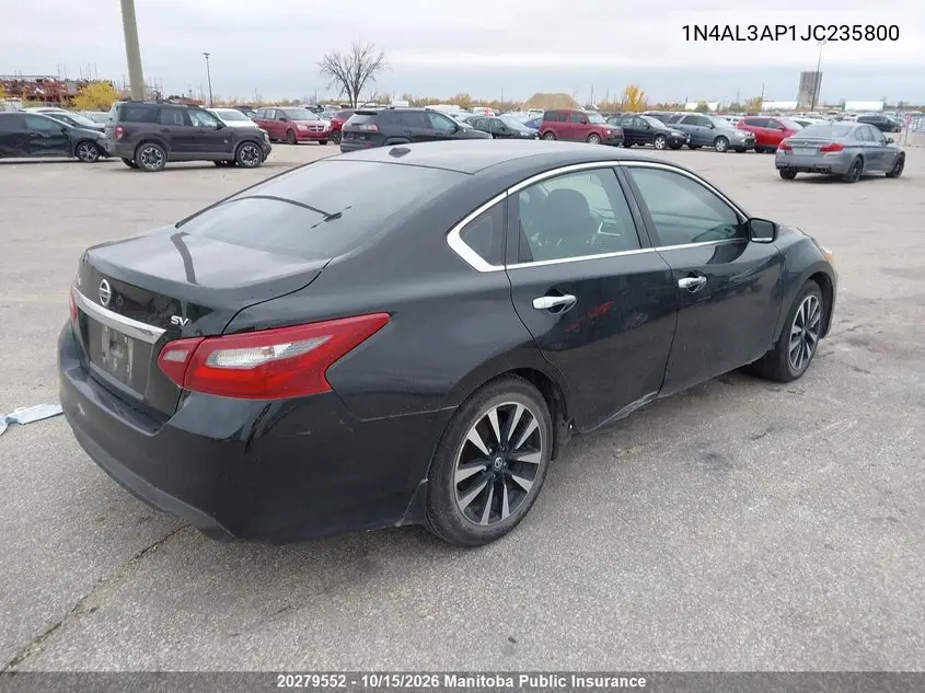 2018 NISSAN ALTIMA VIN 1N4AL3AP1JC235800 — фото 4