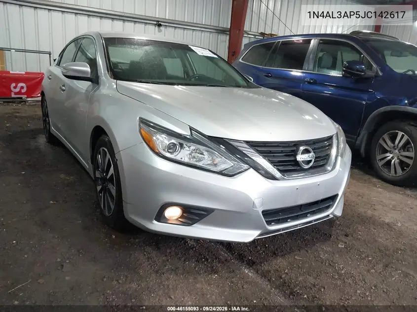 NISSAN ALTIMA 2018, VIN 1N4AL3AP5JC142617