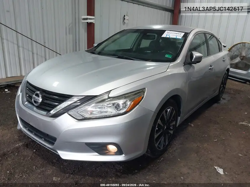 2018 NISSAN ALTIMA VIN 1N4AL3AP5JC142617 — фото 2
