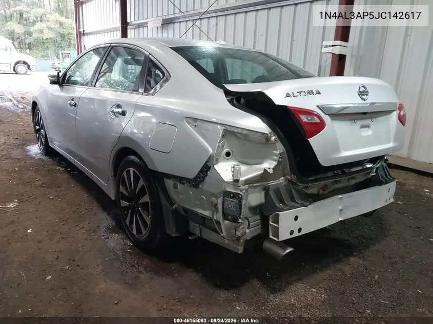 2018 NISSAN ALTIMA VIN 1N4AL3AP5JC142617 — фото 3