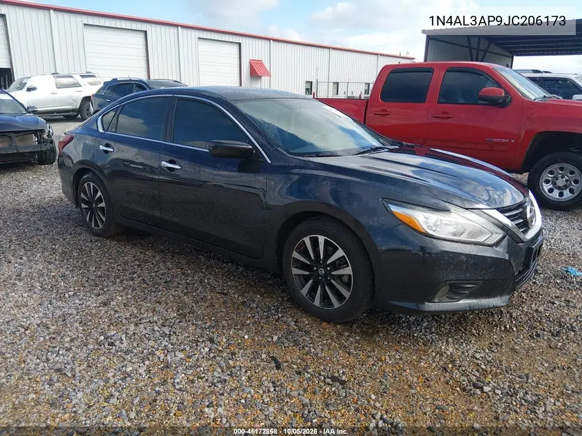 NISSAN ALTIMA 2018, VIN 1N4AL3AP9JC206173