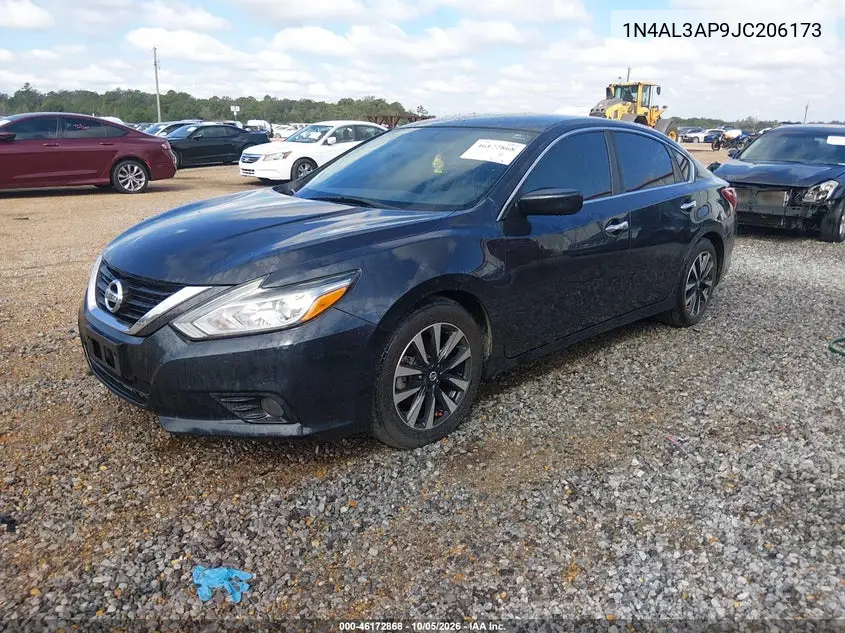 2018 NISSAN ALTIMA VIN 1N4AL3AP9JC206173 — фото 2