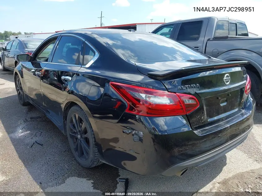2018 NISSAN ALTIMA VIN 1N4AL3AP7JC298951 — фото 3