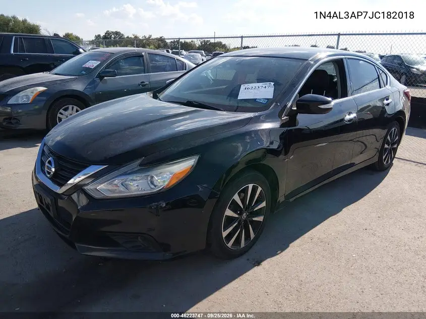 2018 NISSAN ALTIMA VIN 1N4AL3AP7JC182018 — фото 2