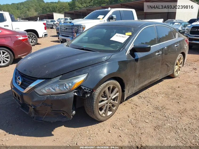 2018 NISSAN ALTIMA VIN 1N4AL3A93JC239816 — фото 2