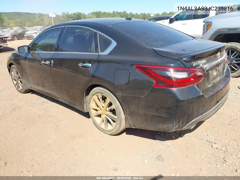 2018 NISSAN ALTIMA VIN 1N4AL3A93JC239816 — фото 3