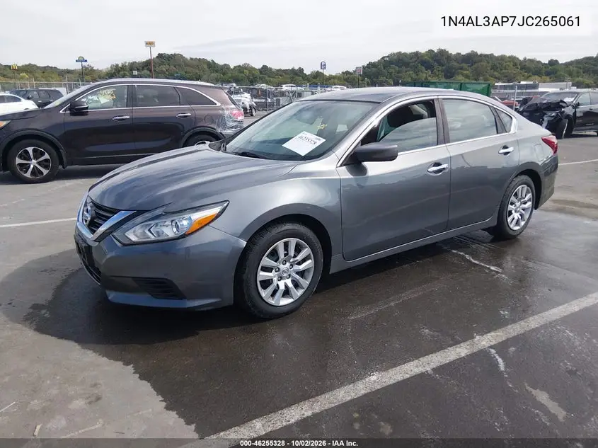 2018 NISSAN ALTIMA VIN 1N4AL3AP7JC265061 — фото 2
