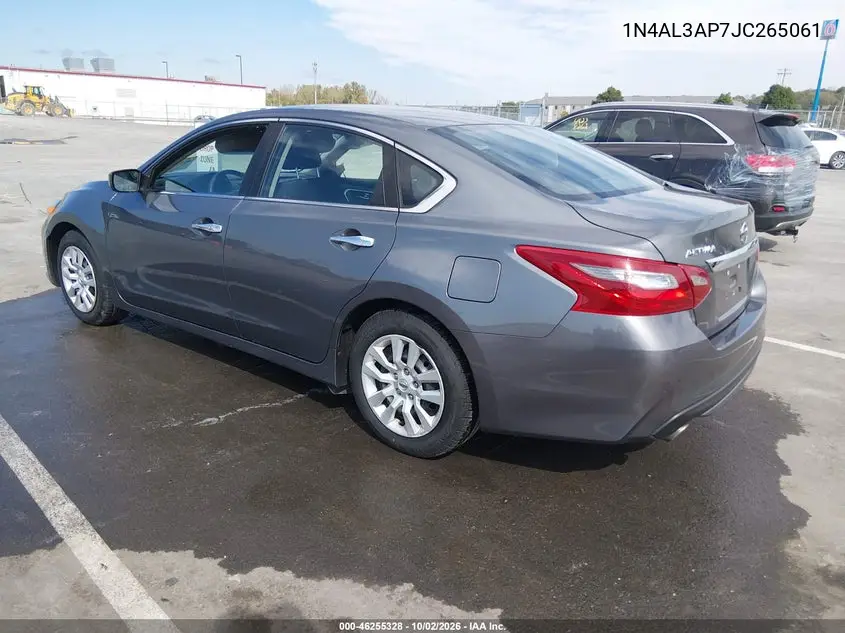 2018 NISSAN ALTIMA VIN 1N4AL3AP7JC265061 — фото 3