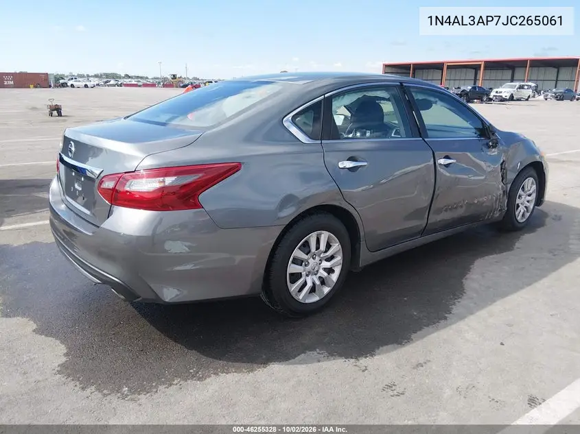 2018 NISSAN ALTIMA VIN 1N4AL3AP7JC265061 — фото 4