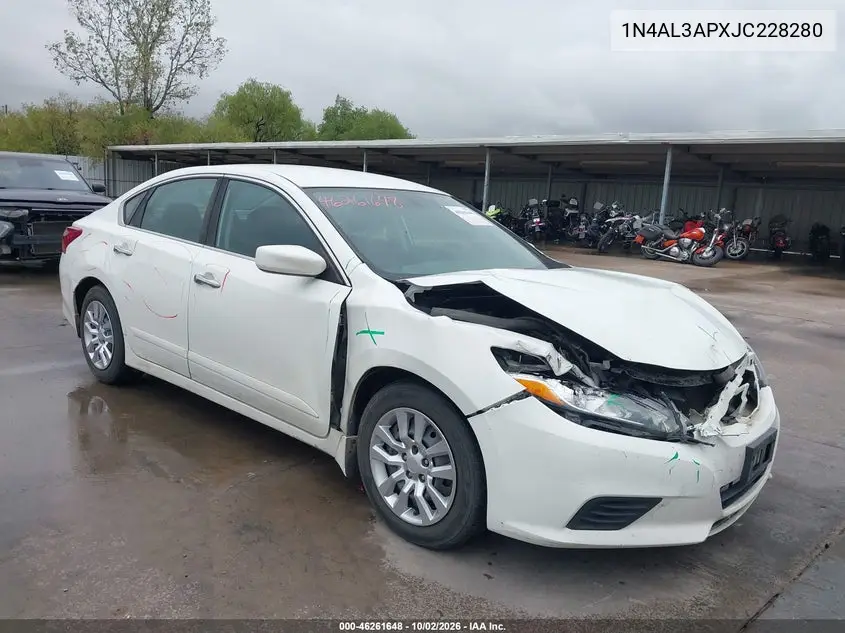 NISSAN ALTIMA 2018, VIN 1N4AL3APXJC228280