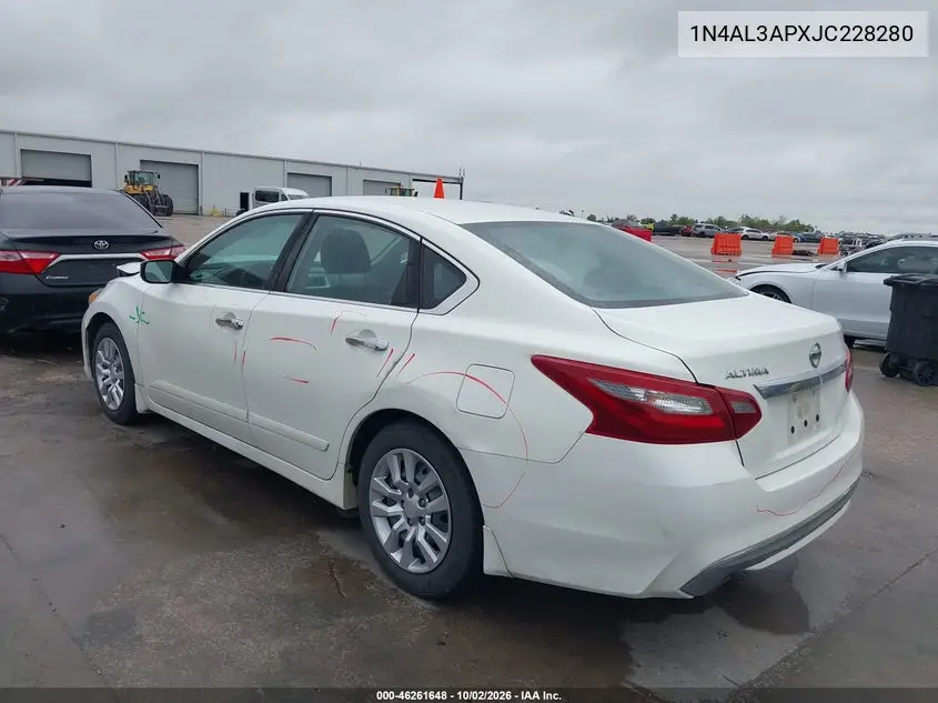 2018 NISSAN ALTIMA VIN 1N4AL3APXJC228280 — фото 3