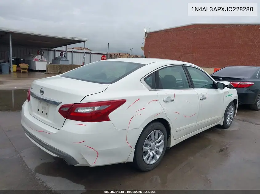 2018 NISSAN ALTIMA VIN 1N4AL3APXJC228280 — фото 4