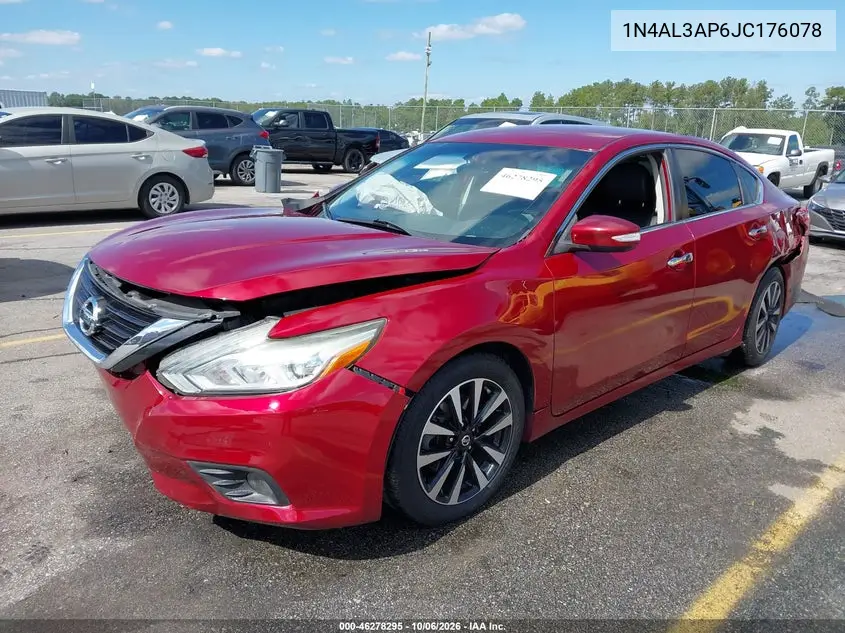 2018 NISSAN ALTIMA VIN 1N4AL3AP6JC176078 — фото 2
