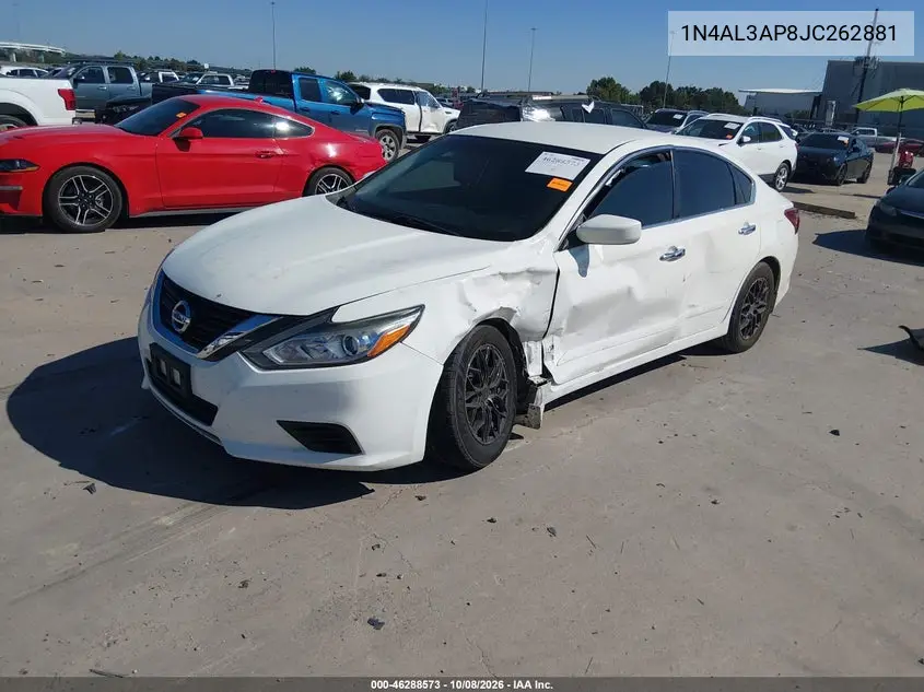 2018 NISSAN ALTIMA VIN 1N4AL3AP8JC262881 — фото 2